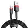 Kabel USB wtyk A - wtyk C, 2m czarny; Baseus Quick Charge
