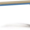 Manuflex AU8085.5012 Stół roboczy UNIVERSAL z wielowarstwową płytą, szer. X gł. X wys. = 1750 x 800 x 722-1022 mm niebie