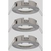 Paulmann 92479 EBL Choose Recess-Mount Bracket Set IP44 Brushed Iron
