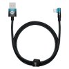 Kabel USB/Lightning Kątowy 1m Baseus MPV 2, 2,4A Premium