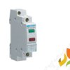 Lampka sygnalizacyjna LED podwójna zielona i czerwona 230VAC SVN126 HAGER
