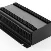 Extruded Enclosure - Heat Dissipative, 1455KHD1601BK