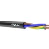 Przewód OW 3x2,5 mm2 (300/500V) gumowy warsztatowy H05RR-F (krążki 100m) 5901854403236 ELPAR