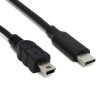 USB-C to USB Mini-B Cable - Black