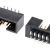Listwa stykowa PCB 10-pinowe Quickie raster: 2.54 mm Prosty 2-rzędowe Amphenol Communications Solutions Powierzchnia 1kV