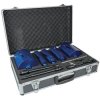 MEXCO A11DCDKIT5 Slotted Dry Core Drill XCEL Grade Kit, 11 Piece