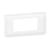 MOSAIC Ramka 2 podwójna pozioma 4 moduły biała do uchwytu 277814L LEGRAND