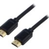 Kabel HDMI wtyk z obu stron PVC HDCP 2.2, HDMI 2.0 3m czarny CAKGQ-C01