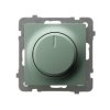 AS Ściemniacz uniwersalny do obciążenia żarowego halogenowego oraz LED LED 0-100 W GLS 10-250 W zielony mat ŁP-8GL2/m/84 OSPEL