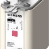 Bezpiecznik z wyśrodkowanym wyprowadzeniem 80A 500V ac NH00 F gG Siemens