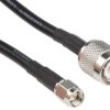 Kabel koncentryczny złącze A TNC złacze B SMA długość 10m typ kabla RF LLC200A Z zakończeniem