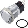 TruComponents 782604 Pushbutton ,Panel Mount,Off/(On),SPST,Solder,IP65