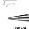 T800-1.0I Soldering tip, 1.0 mm, pencil point, straight