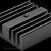 SK 126/50/TO220 Heat sink 50mm 6.5 K/W black anodised