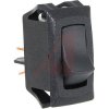 Przełącznik kołyskowy Zatrzaskowy 16 A przy 125 V AC SPST Czarny Carling Technologies