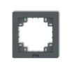 Ramka Pośrednia Do Łączników Ip44 Grafitowy Mat 28Drph