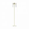 Lampa podłogowa złota 145 cm NIRA, szklany klosz, 3*E14 do stylowego salonu - ML3523-3-EGN Zuma Line