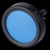 1241.1113.7094 Button, front mounting, 1-pin, max. 48 V DC, blue
