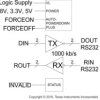 1.65- to 5.5-V 1Mbps RS-232 line driver/receiver with logic supply pin & +/-15-kV IEC-ESD protection | RGE | 24 | -40 to 85