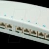 J02022A0053 Mini-distributor Cat.6A, 12 ports