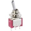 TruComponents 751510 Toggle switch Panel Mount On/On SPDT Solder Terminal
