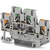 Część do listwy zaciskowej Phoenix Contact 12 → 26AWGWciskane PTTB 2.5-2DIO/O-UL/UR-UL/UOG/ 500mA 500 V