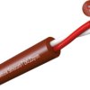 Silicone sensor line Sensocord-T 2 x 0.22 mm², unshielded, red brown, 244022200