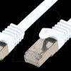 2.0m Patch cable,Cat.7 raw cable, white, RJ45