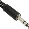 Wtyk Jack 6,3mm Stereo - Plastik