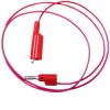 Mueller BU-2030-A-48-2 Test Lead Red 1.2m 4mm Jack Alligator Clips