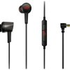 Asus ROG Cetra Core II Słuchawki douszne przewód stereo czarno-czerwony regulacja głośności gaming