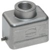 Grommet housing, size 6B, die-cast aluminum, M20, straight, longitudinal bow locking, IP65/IP66, 19628061440