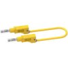 Electro PJP 2217/600V-CD1-100J Test Lead 1m Yellow Jack Plug 1pc