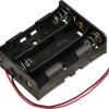 Komora baterii TRU COMPONENTS TC-13220708 3 x 18650, kabel, (D x S x W) 76 x 59 x 21 mm