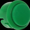 BUTTON-GREEN-MICRO Micro Arcade Button with microswitch, Ø=27,1 mm, green