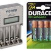 Ładowarka Easy Touch ET-3206 + 4 x R6/AA Duracell 2400 mAh