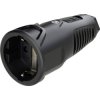 PC Electric 2510-ssc Safety mains socket Rubber 250V Black IP20