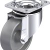 Blickle 618140 LK-PO 100G-1-ELS Rolka obrotowa z blachy stalowej Średnica koła: 100 mm Maksymalne obciążenie: 280 kg 1 s