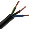 Kabel zasilający 3 Core PVC Sheath Czarny 11.17mm od , 300 V, 500 V