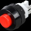 1.10.001.011/0301 Button, NO, 250 V, 0.7 A, Ø 15.2 mm, red