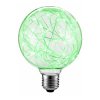 Żarówka LED E27 2W dekoracyjna zielona G125