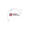 Rozgałęźnik RGB gniazdo 4pin/2gn na 2 gniazda do taśm LED