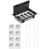 Kontakt Simon Floor Box Puszka Podłogowa 8X Gniazdo Pojedyncze Z/U Do Podłóg...