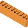Weidmüller 2774840000 Zacisk sprężynowy 2.5 mm² Ilość styków 10 pomarańczowy 20 szt.