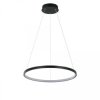 Ring wisząca mała czarna 3000K Light Prestige