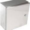 Skrzynka ścienna 300 mm 300 mm 150 mm IP66 Stal nierdzewna typu 304 RS PRO