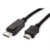 Kabel DisplayPort długość 1m B: HDMI A: Display Port Value 1080p