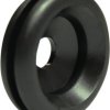 Grommet, cable Ø 6 to 9 mm, PVC, black, 633-04020