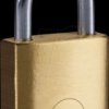 Y110B/25/113/1/B Padlock, brass, 25 mm