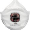 JSP Springfit™ 435 BGA182-206-000 Maska przeciwpyłowa z wywietrznikiem FFP3 10 szt. EN 149:2001 + A1:2009 DIN 149:2001